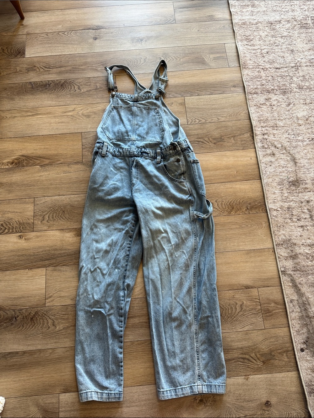 wild fable Light Blue Denim Utility Overalls